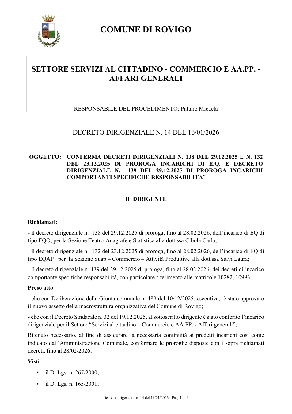 Pagina 1 del documento