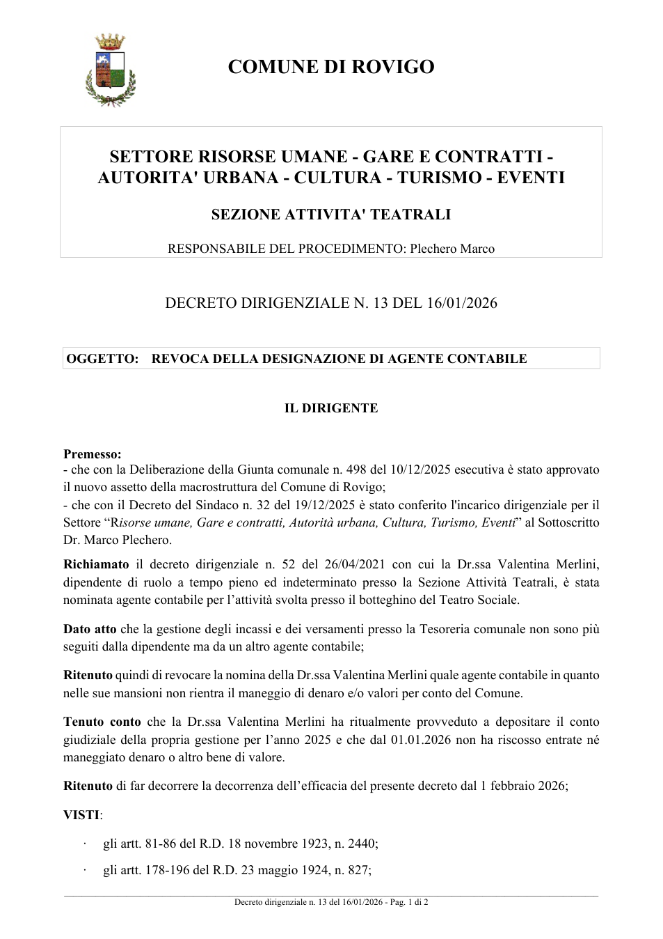 Pagina 1 del documento