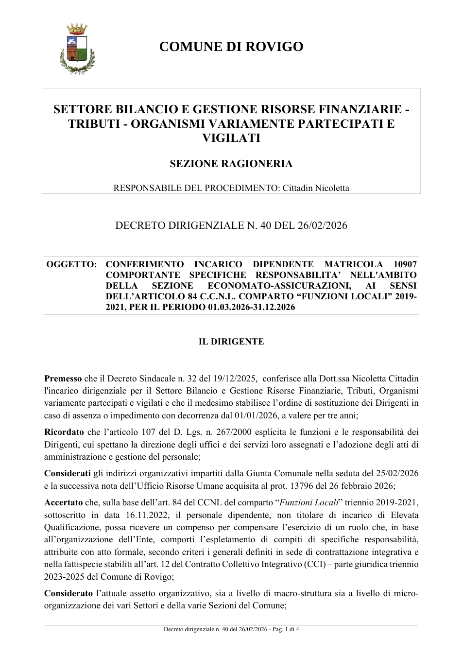 Pagina 1 del documento