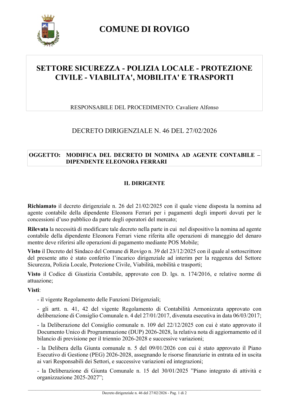 Pagina 1 del documento