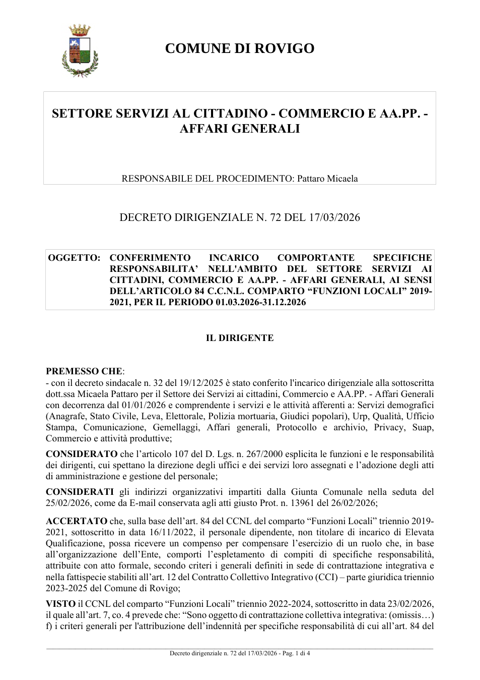 Pagina 1 del documento