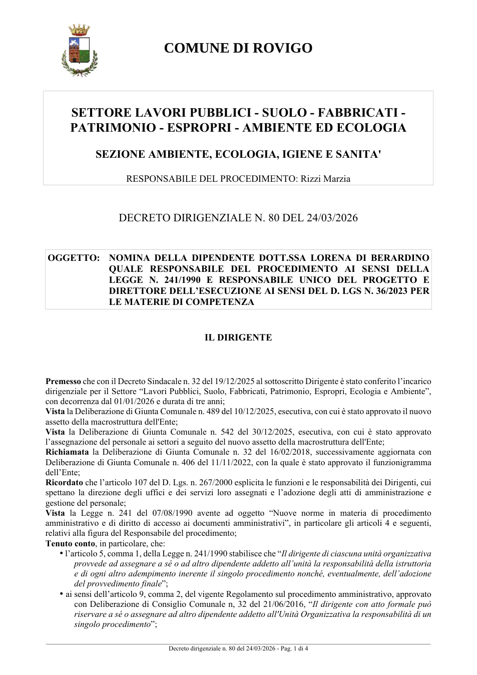 Pagina 1 del documento