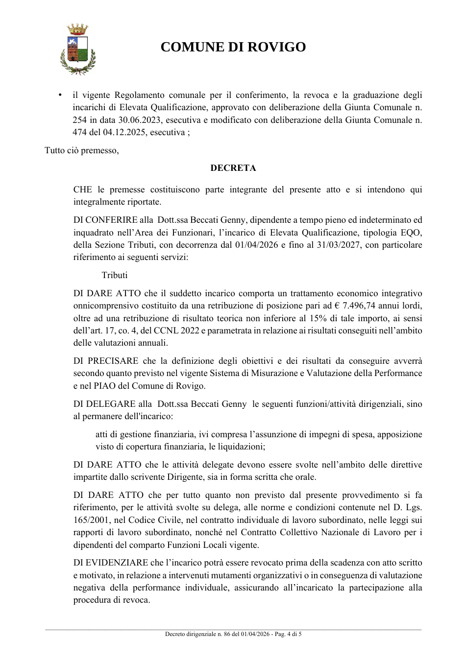 Pagina 4 del documento