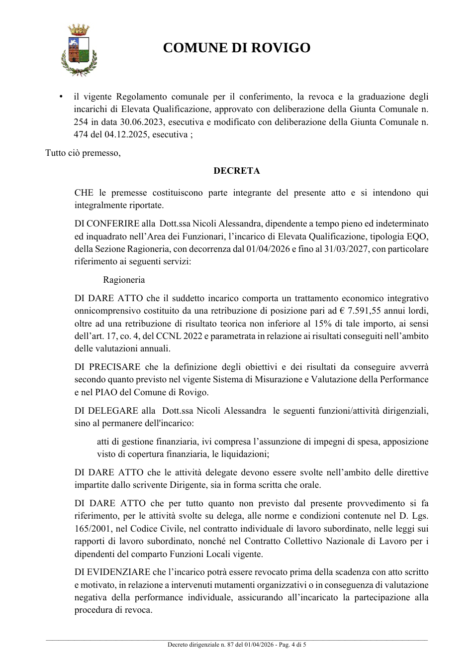 Pagina 4 del documento