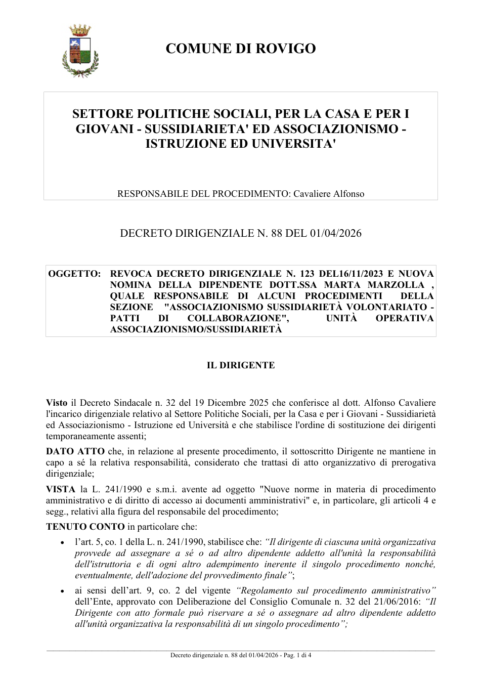 Pagina 1 del documento