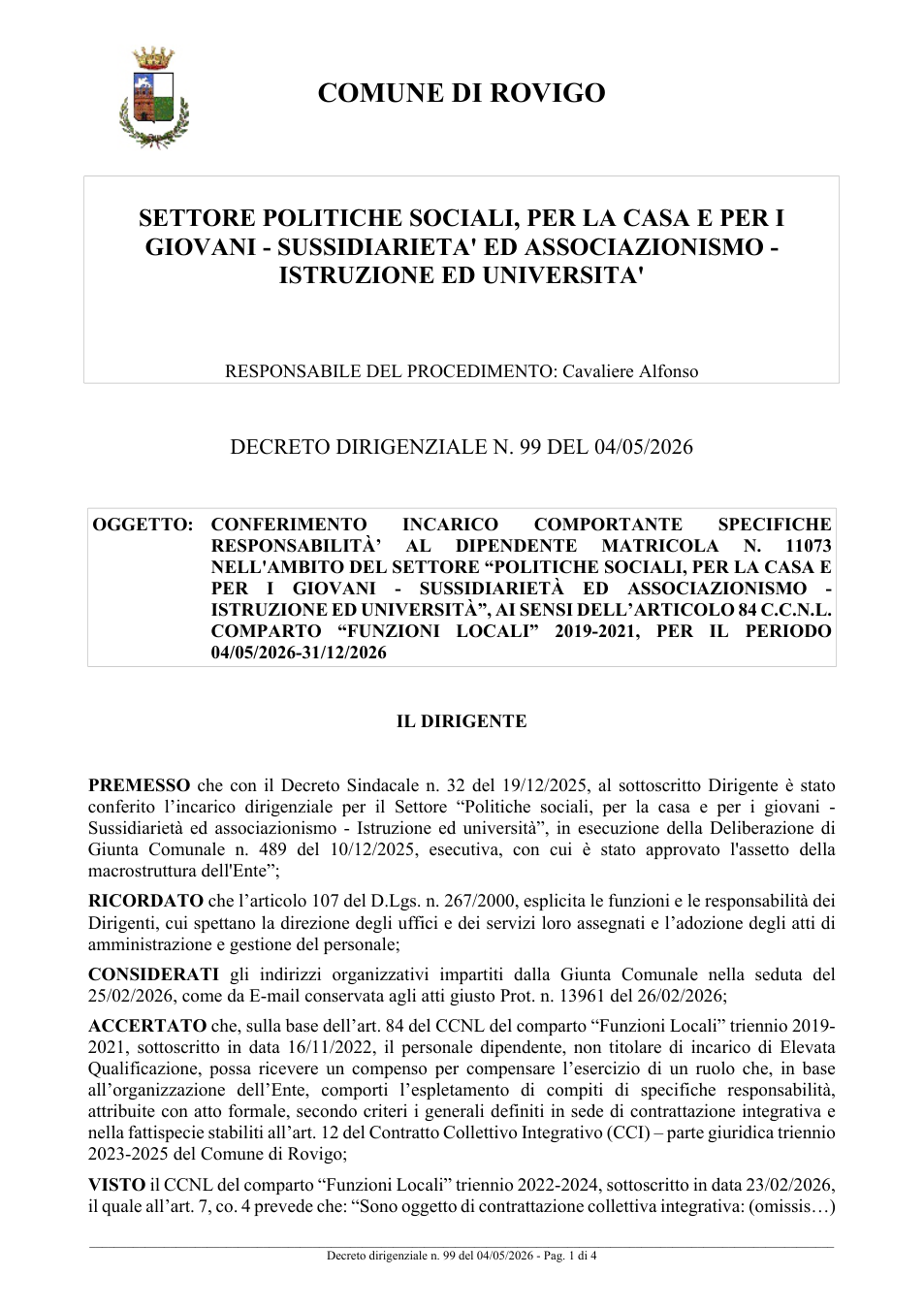 Pagina 1 del documento