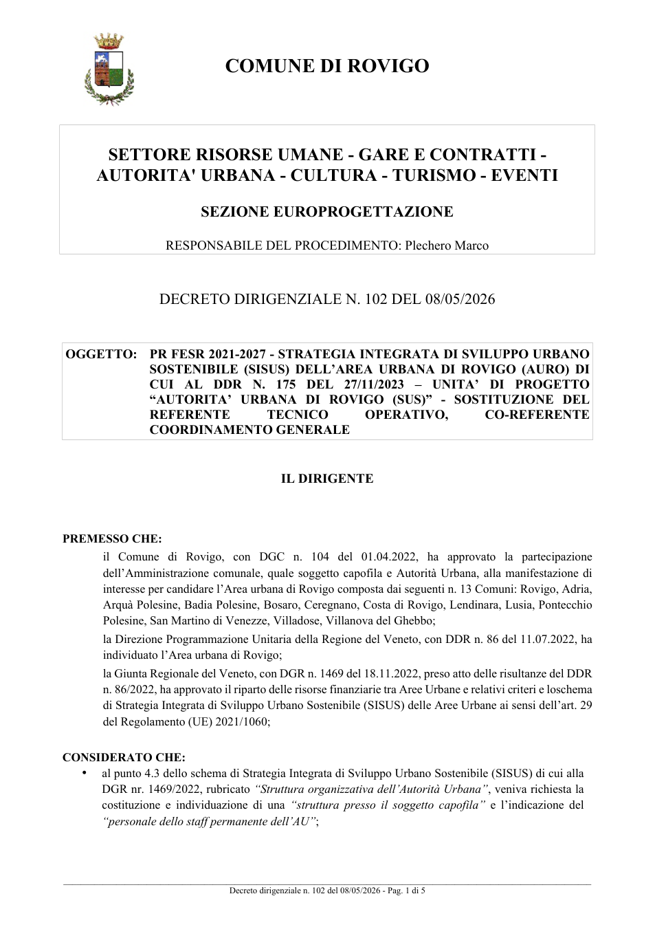 Pagina 1 del documento