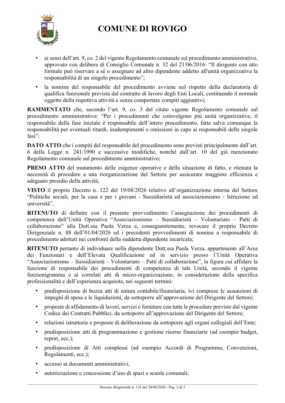 Pagina 2 del documento