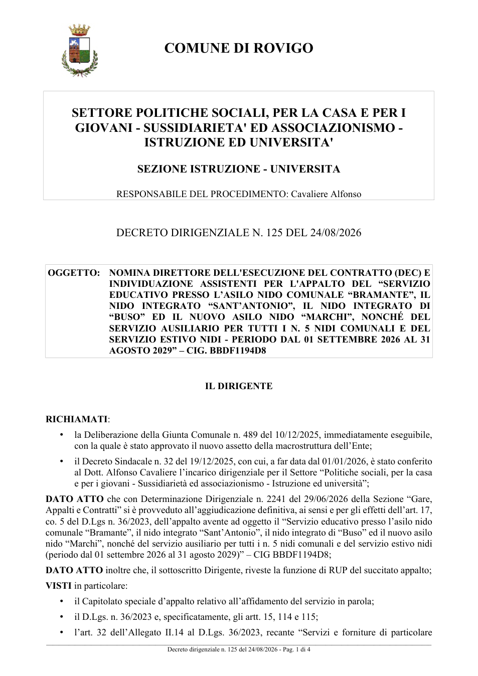 Pagina 1 del documento