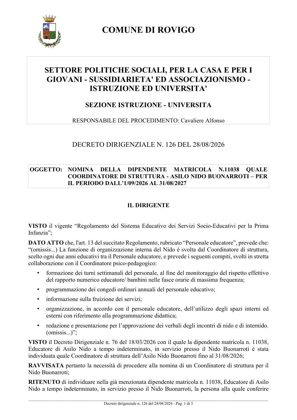 Pagina 1 del documento