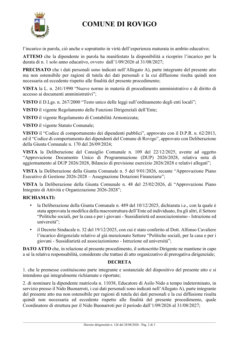 Pagina 2 del documento