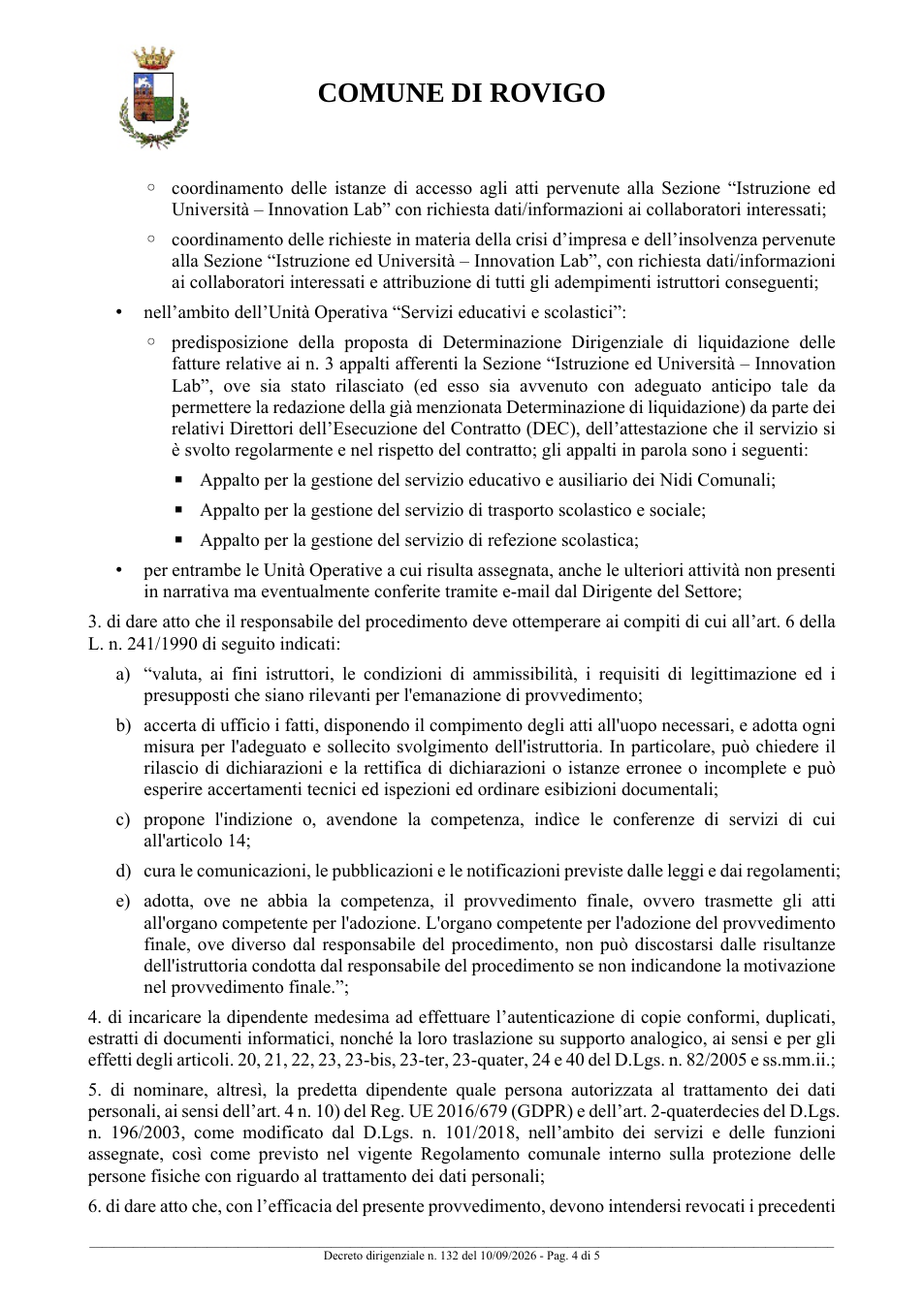 Pagina 4 del documento