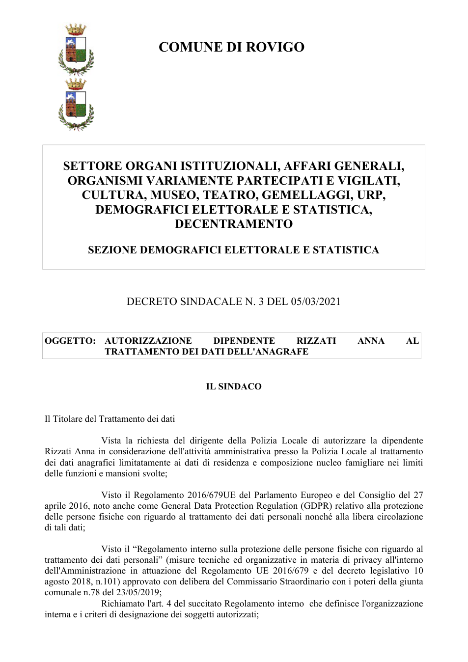 Pagina 1 del documento