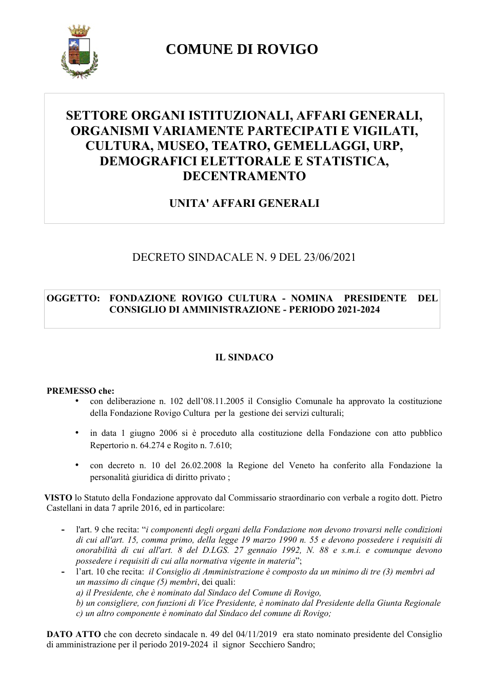 Pagina 1 del documento