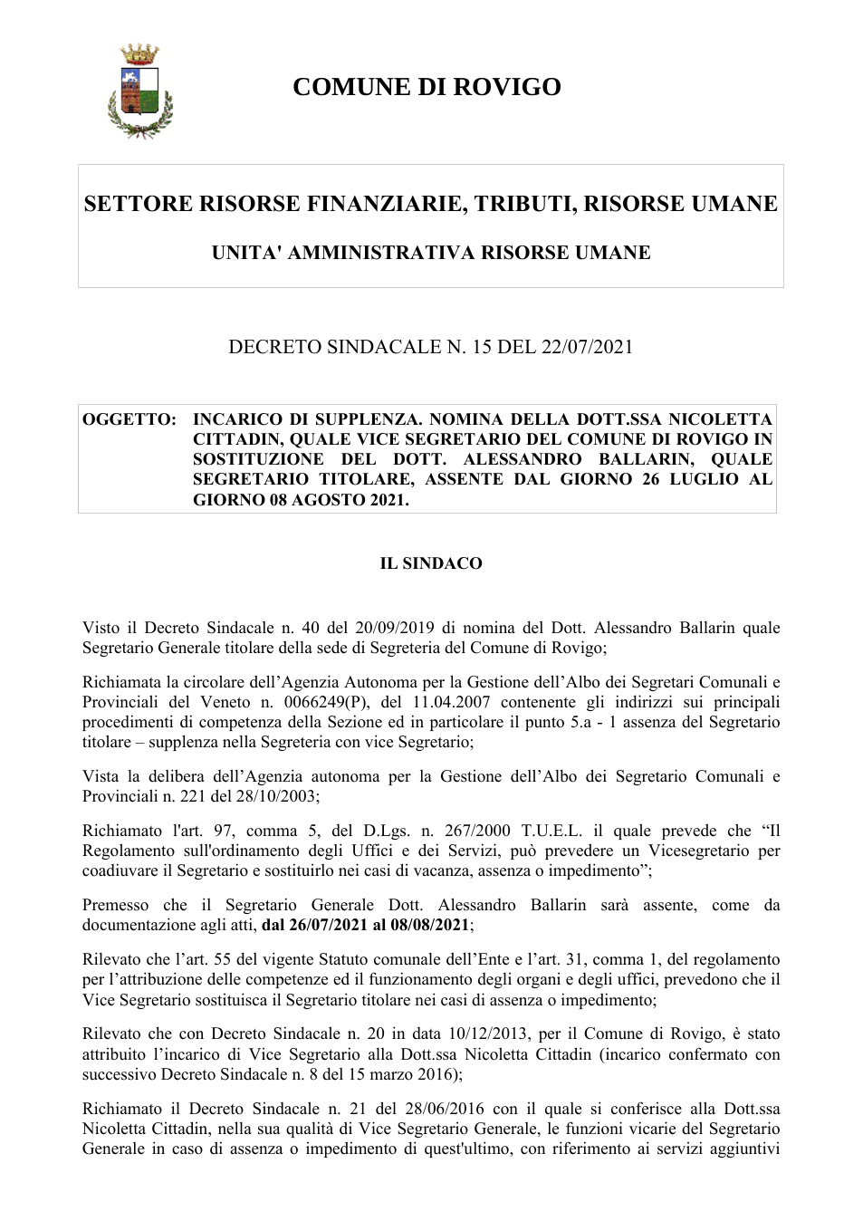 Pagina 1 del documento