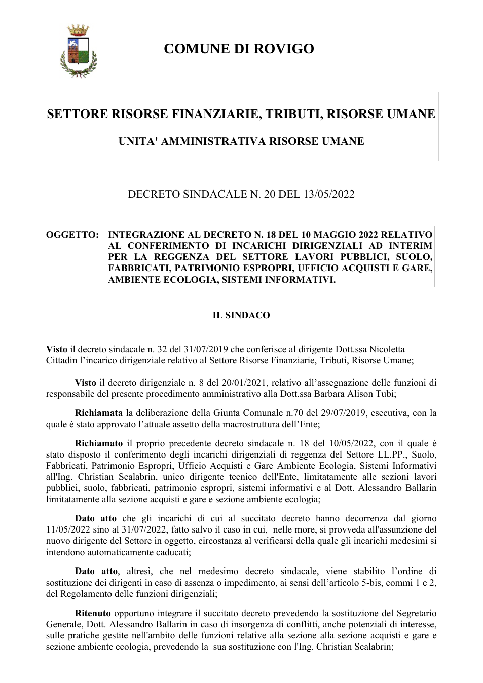 Pagina 1 del documento