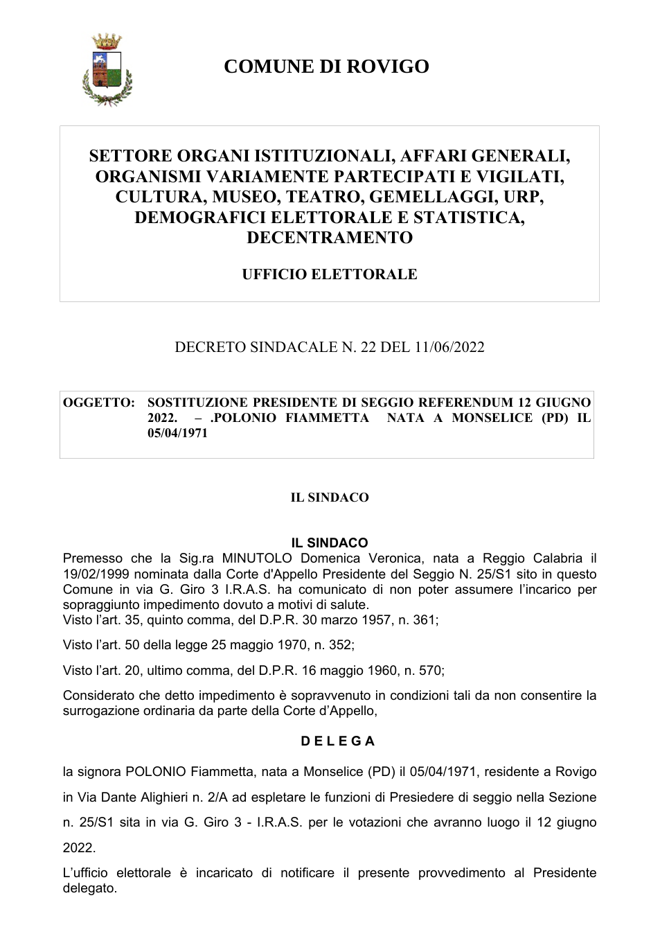 Pagina 1 del documento