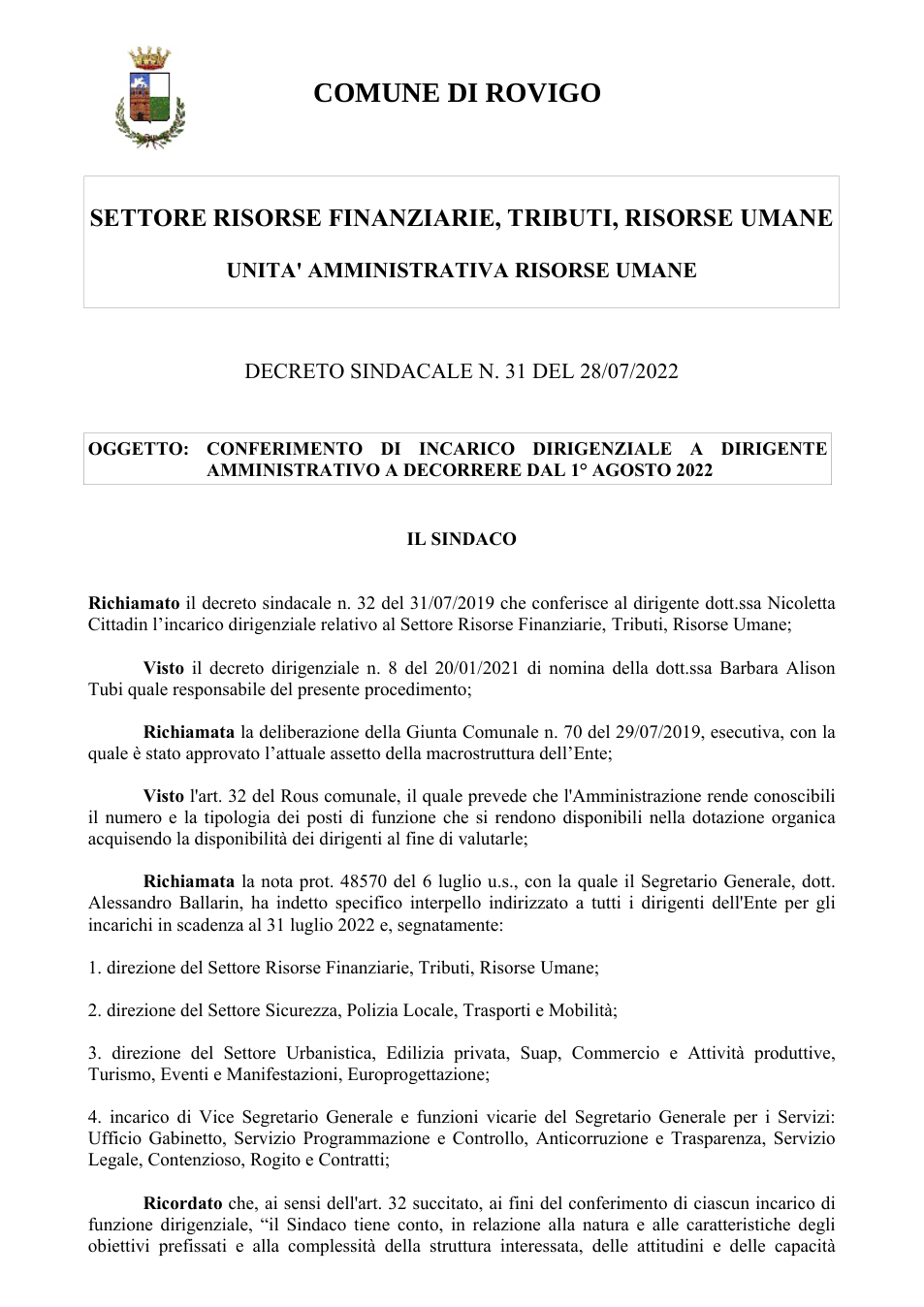 Pagina 1 del documento