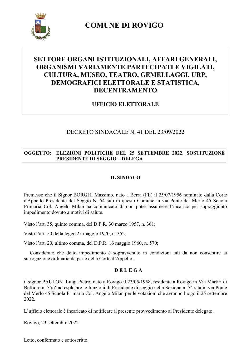 Pagina 1 del documento