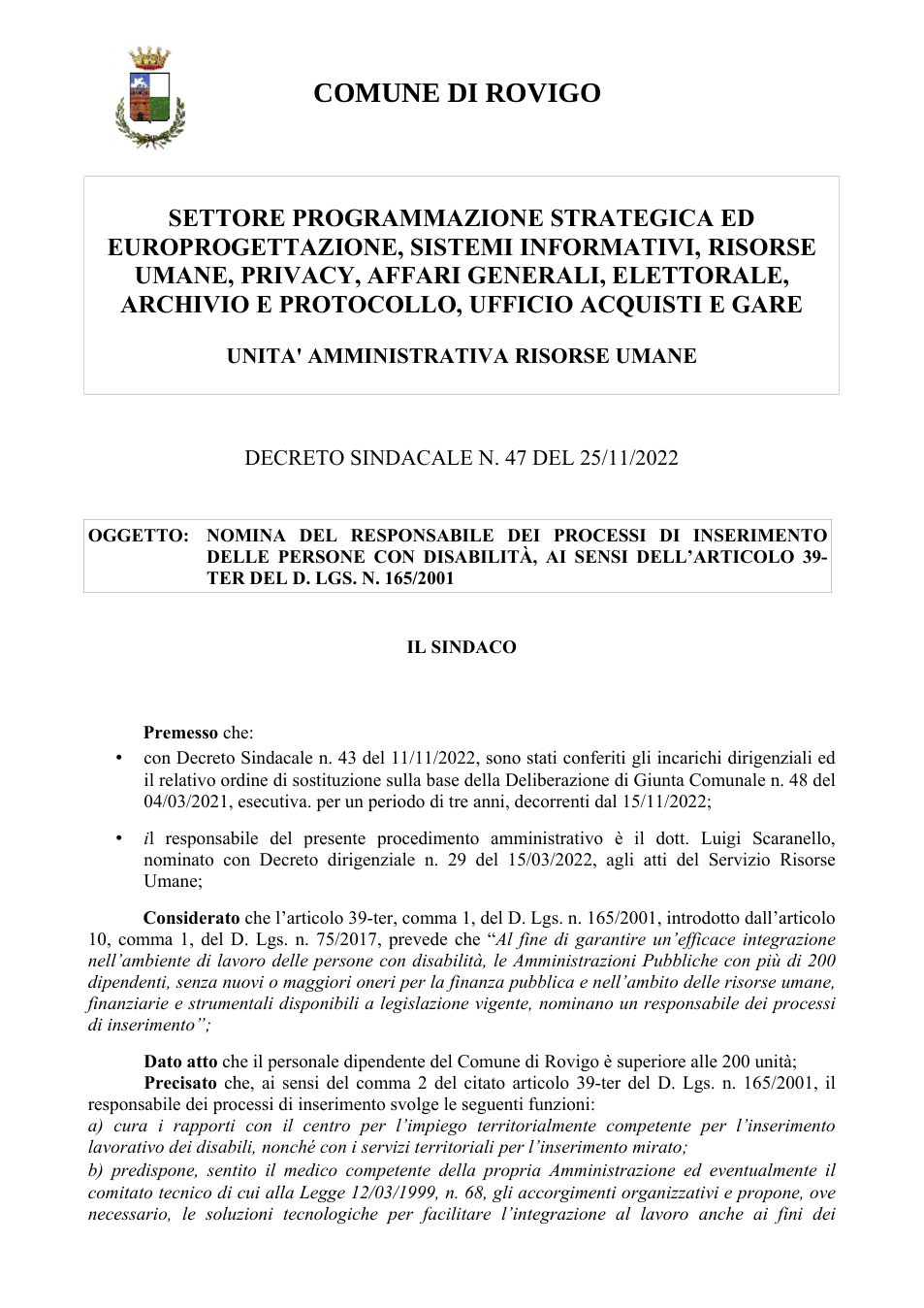 Pagina 1 del documento