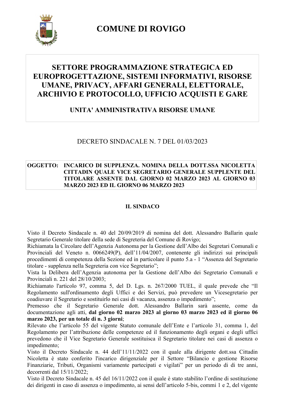 Pagina 1 del documento