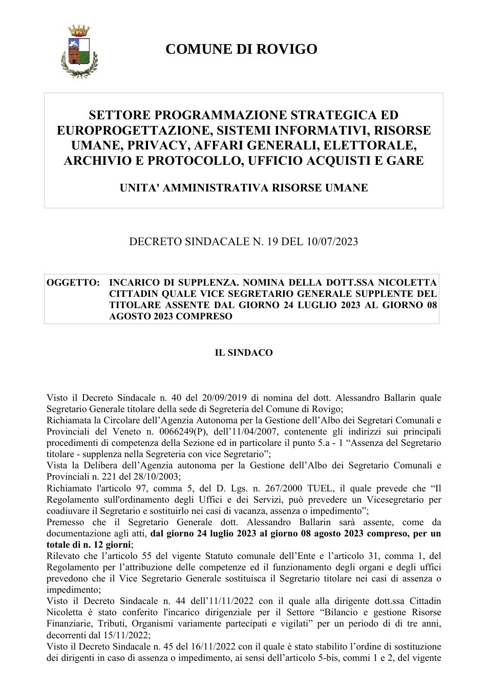 Pagina 1 del documento
