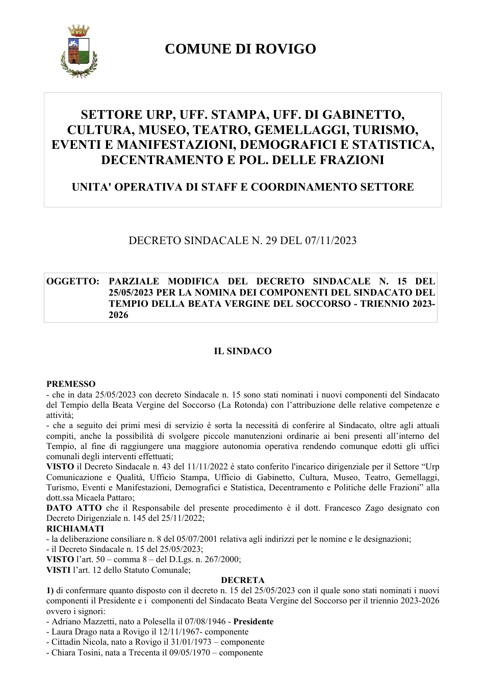Pagina 1 del documento
