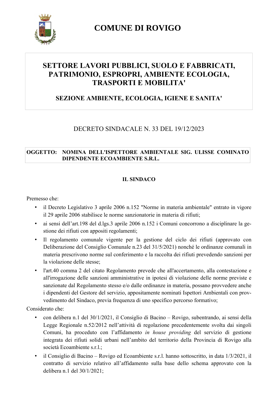Pagina 1 del documento