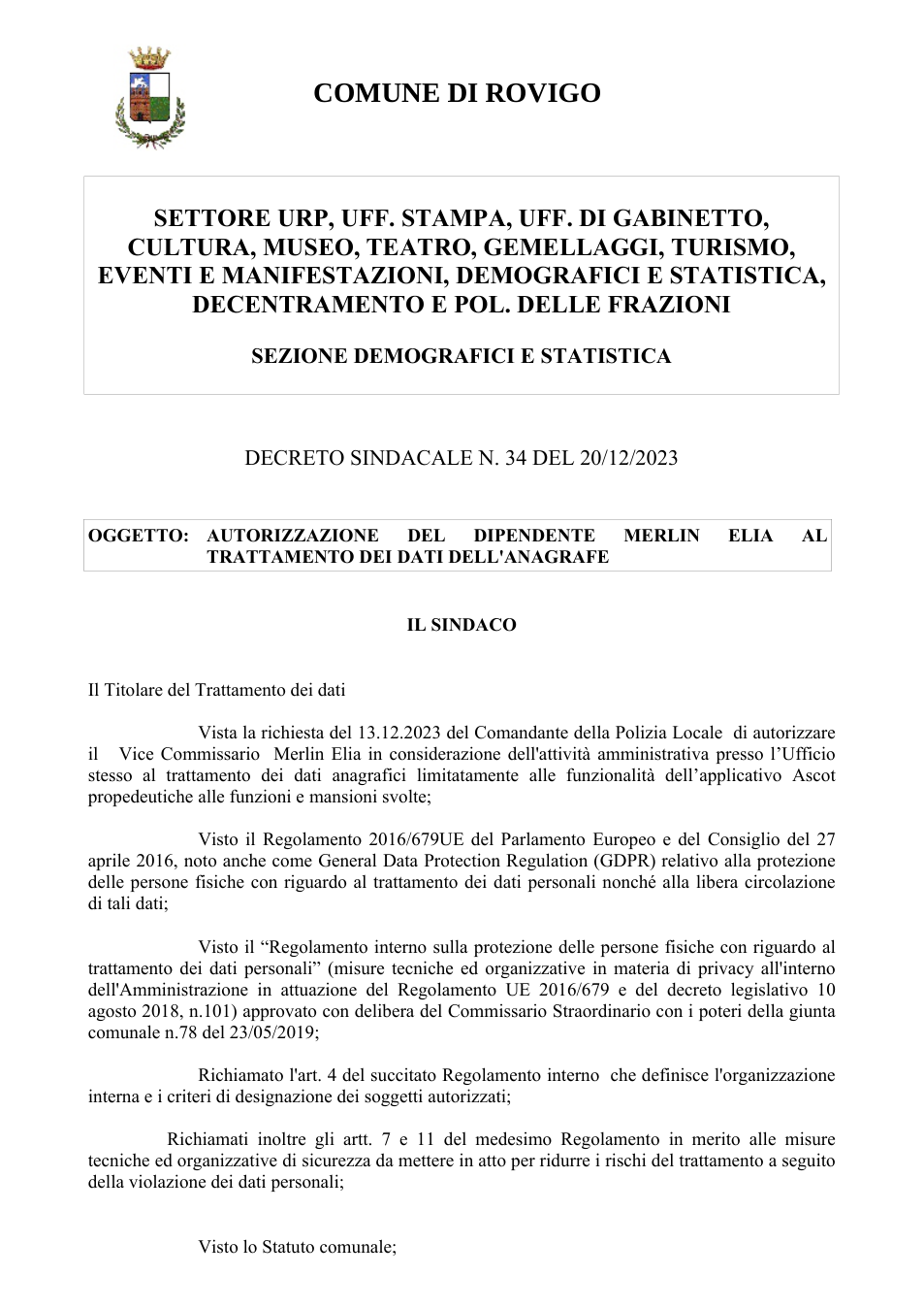 Pagina 1 del documento