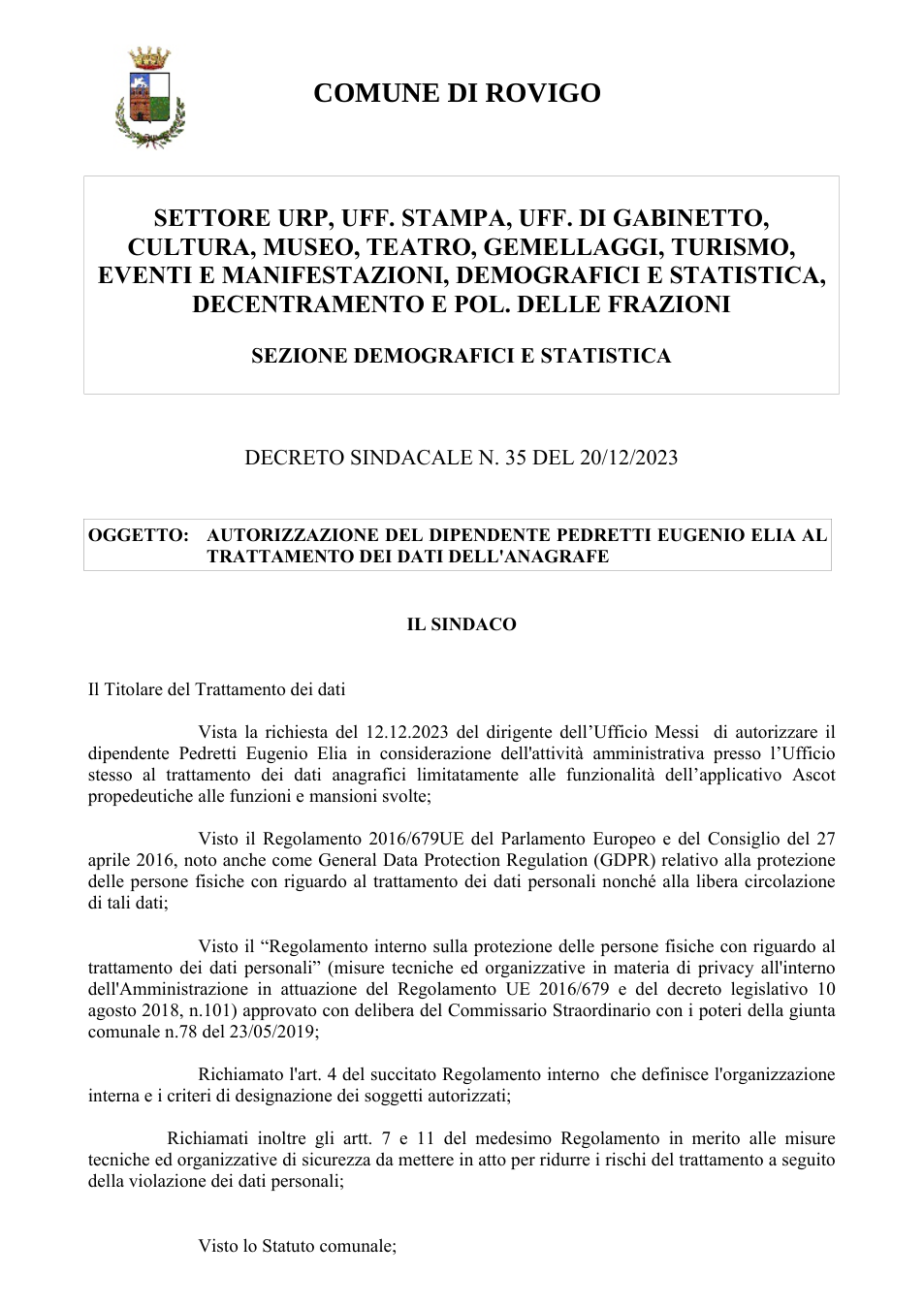 Pagina 1 del documento