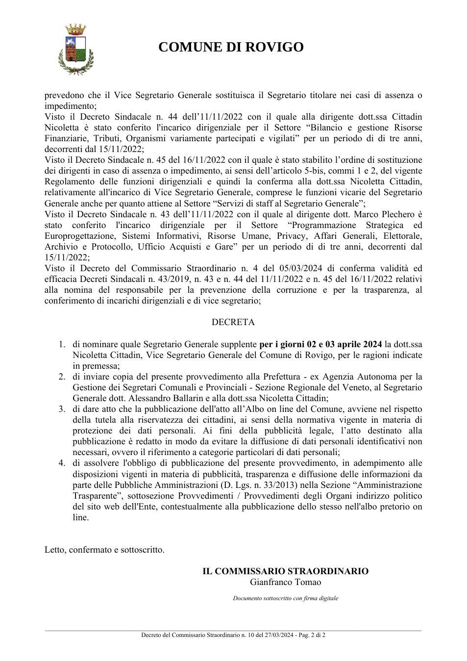Pagina 2 del documento