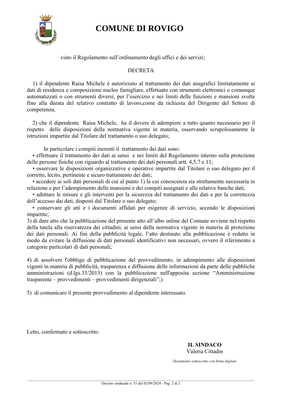 Pagina 2 del documento