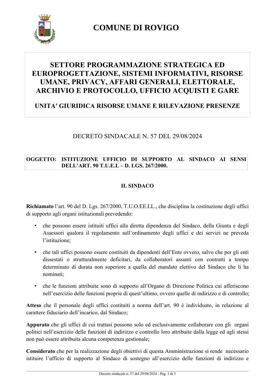 Pagina 1 del documento