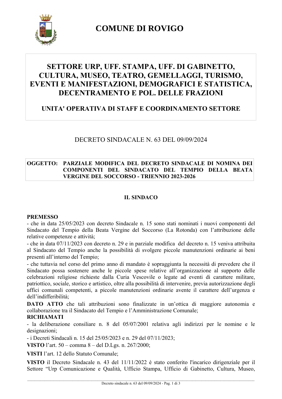 Pagina 1 del documento