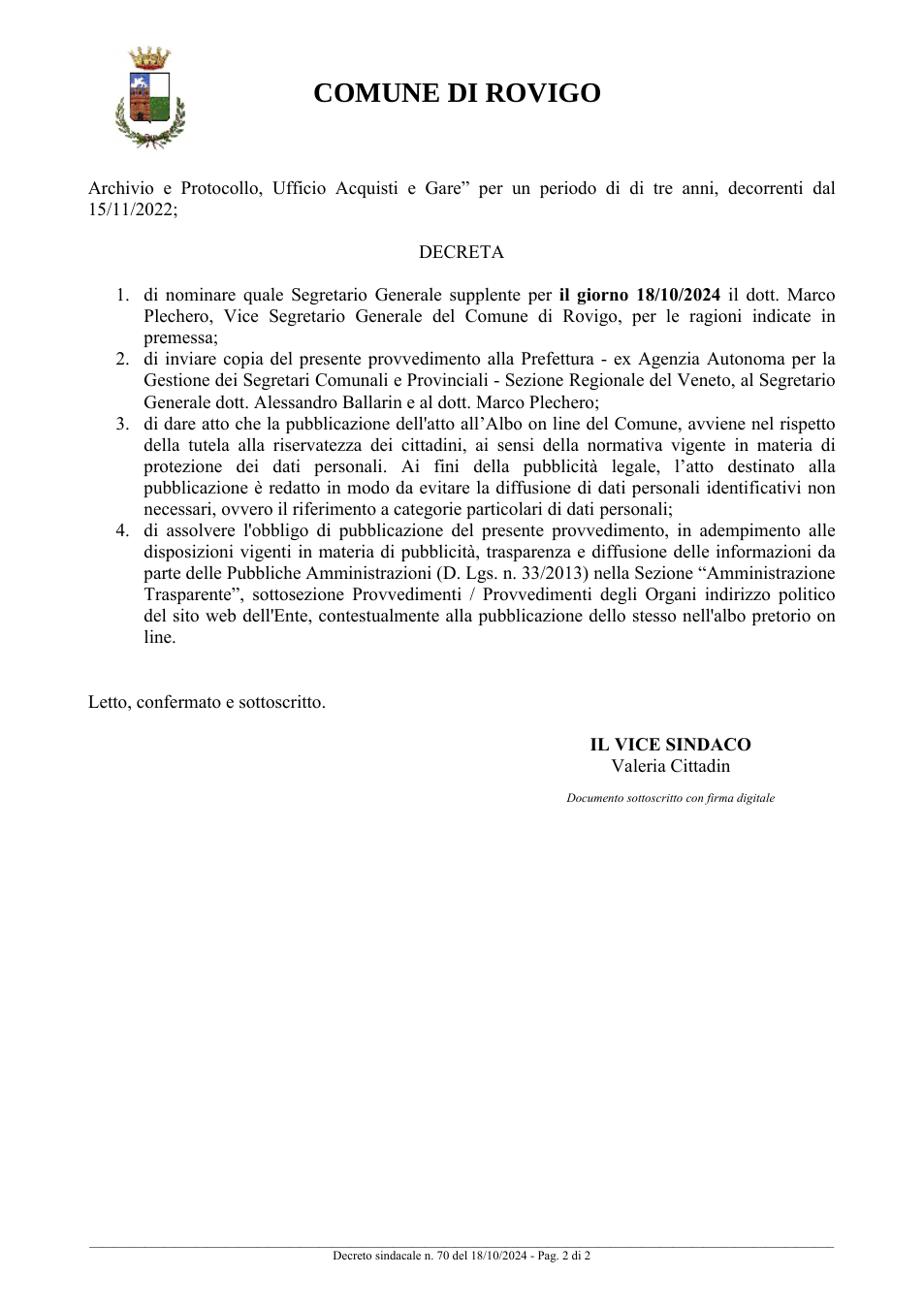 Pagina 2 del documento