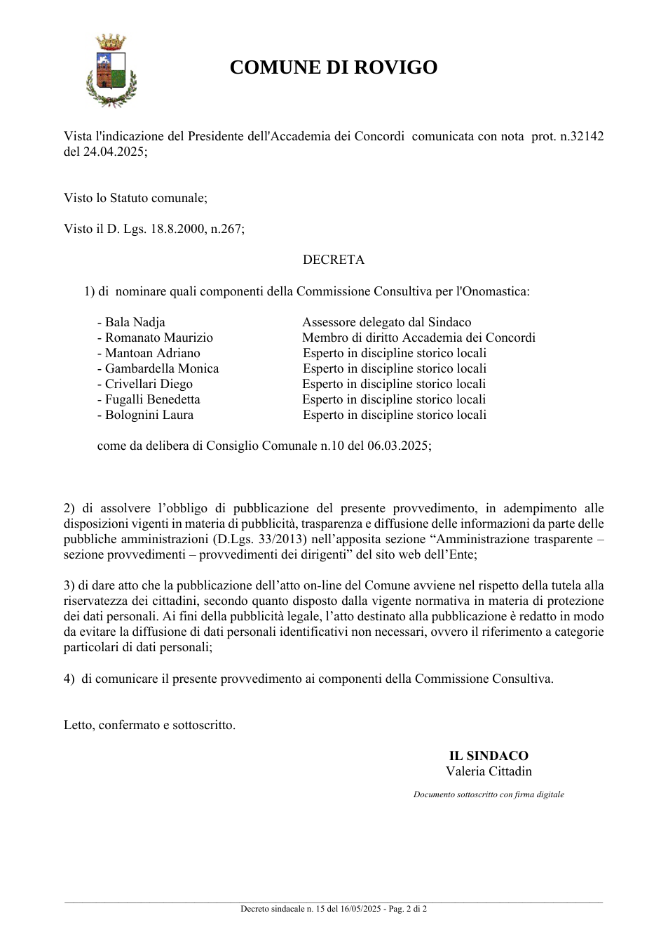 Pagina 2 del documento