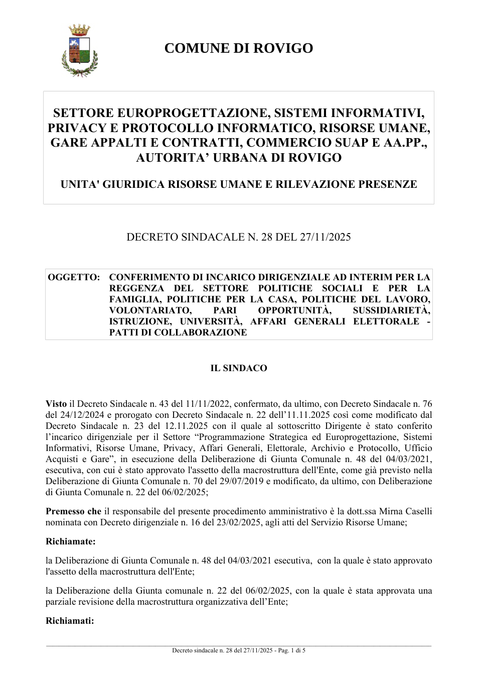Pagina 1 del documento
