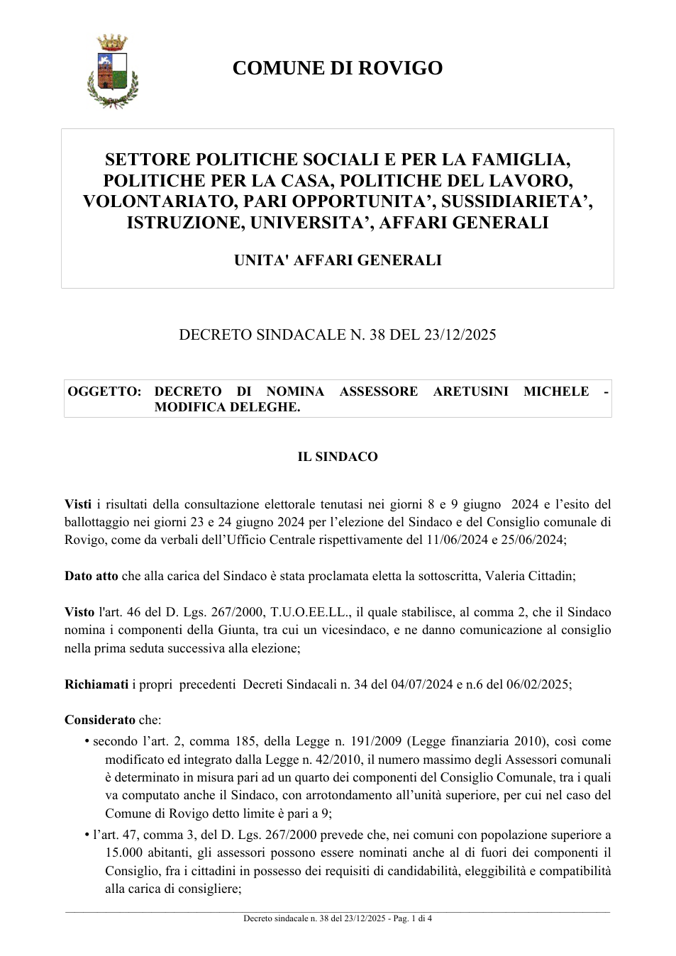 Pagina 1 del documento