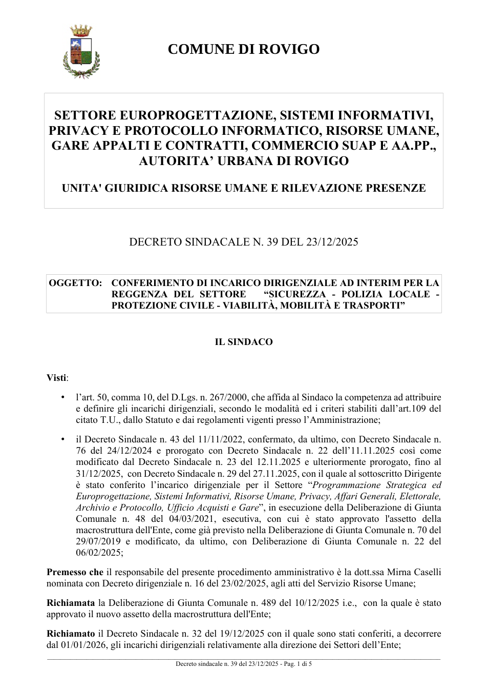 Pagina 1 del documento