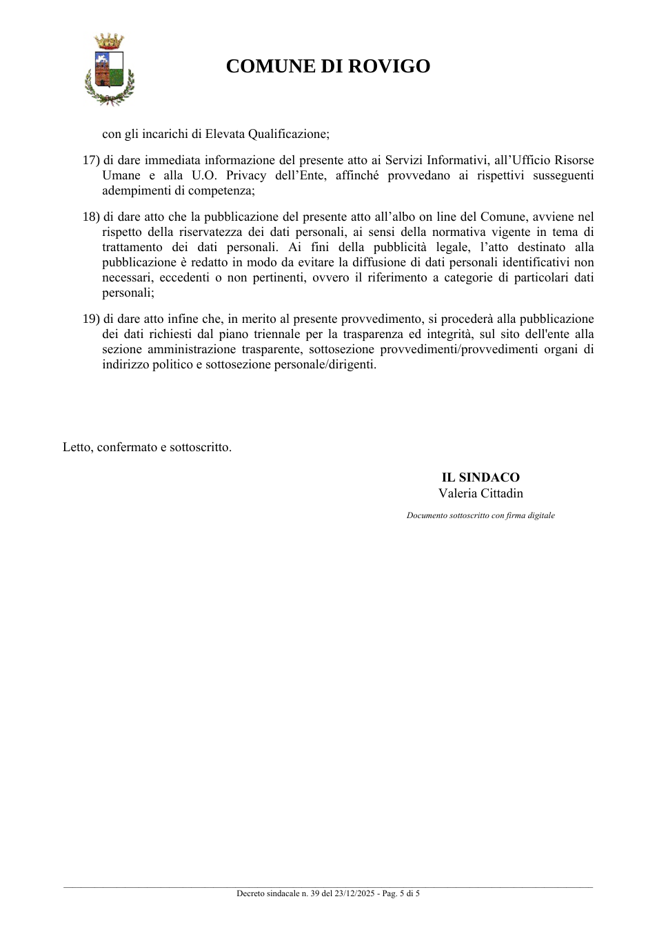 Pagina 5 del documento