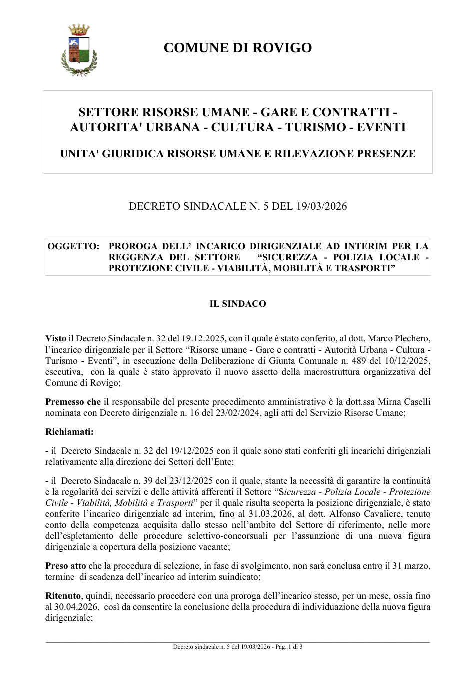 Pagina 1 del documento