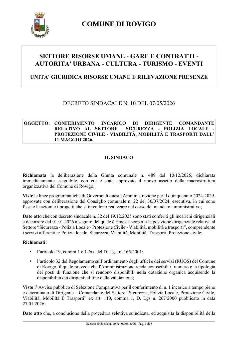 Pagina 1 del documento
