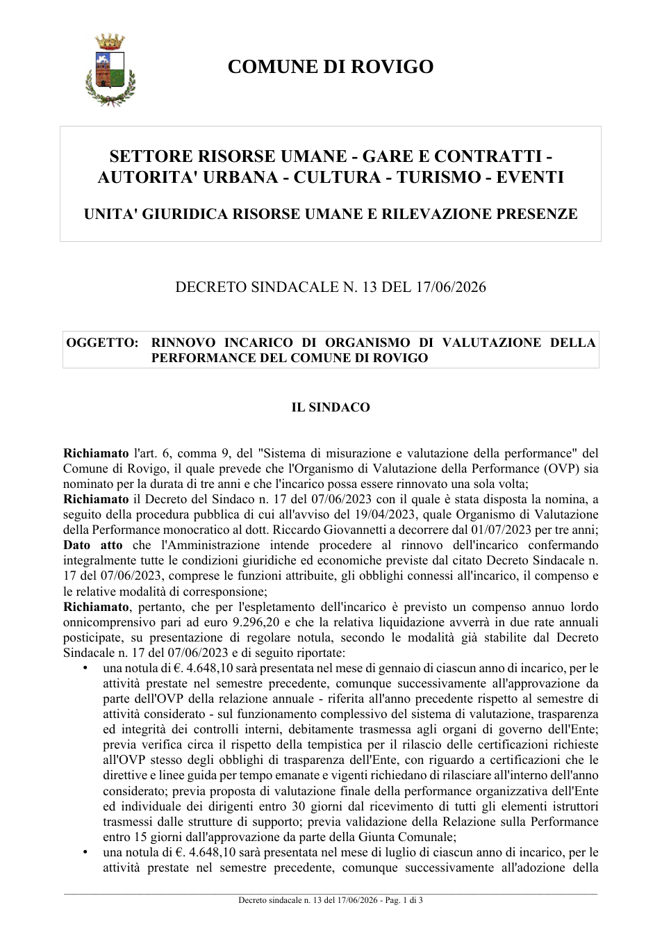 Pagina 1 del documento