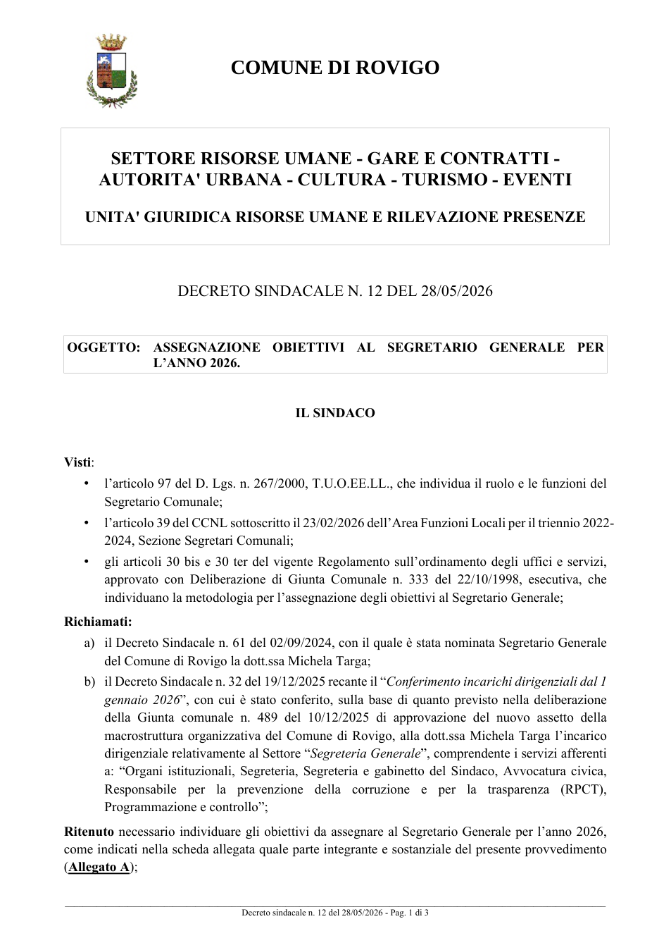 Pagina 1 del documento