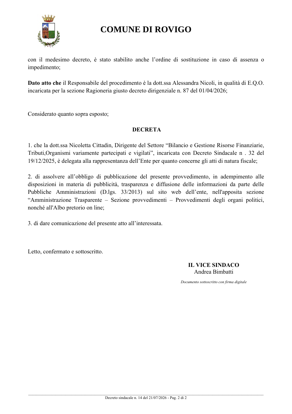 Pagina 2 del documento