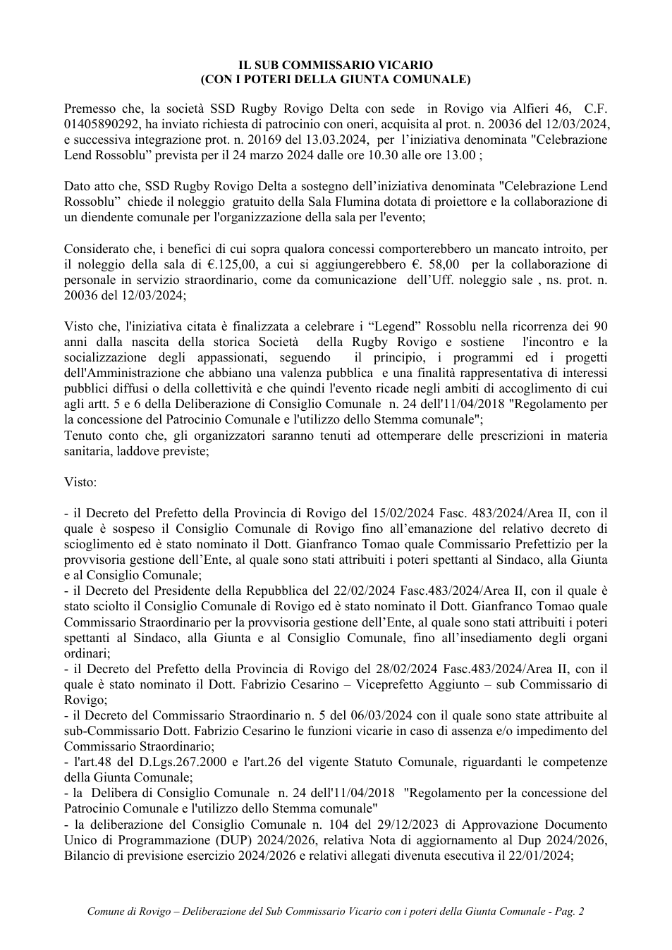 Pagina 2 del documento