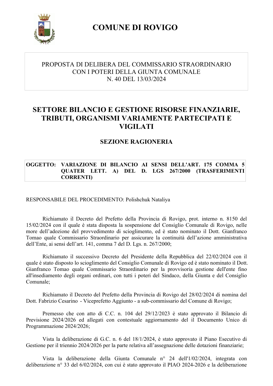Pagina 1 del documento