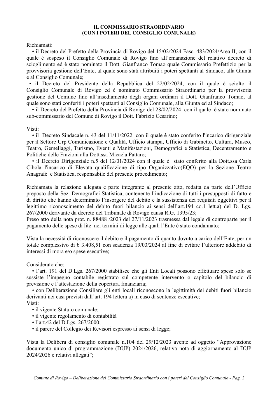 Pagina 2 del documento