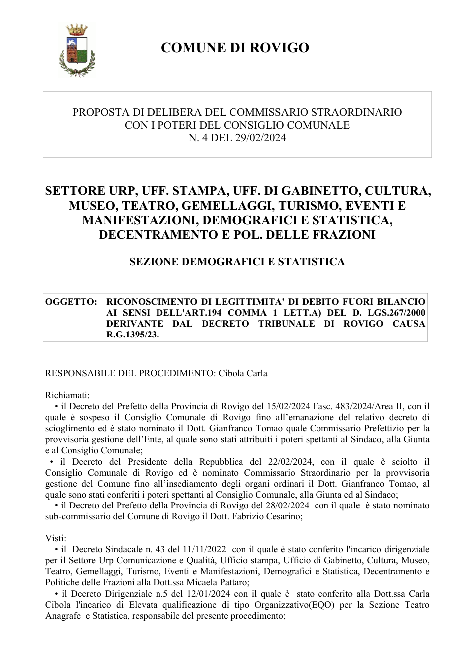 Pagina 1 del documento