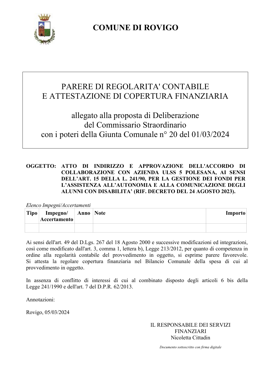 Pagina 1 del documento